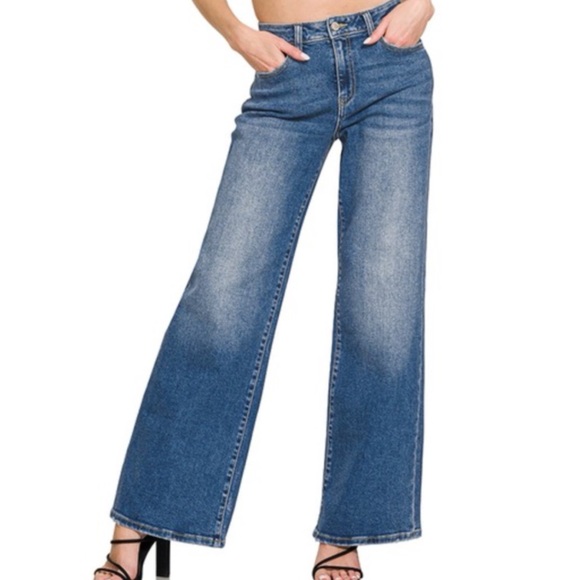 High Rise Blue Jeans - Picture 13 of 15